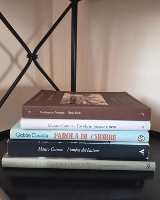 Lotto 5 libri narrativa, autobiografia,umorismo