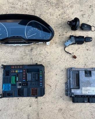 Kit body computer Peugeot 208 2015 1600cc TD BH02