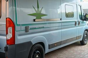 Camper van furgonato puro hymer tetto soffietto