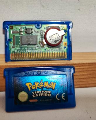 🔵 POKEMON ZAFFIRO GBA 100% ORIGINALE 🇮🇹