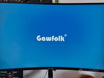 Monitor 27 Pollici Curvo Gaming