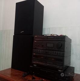 stereo aiwa completo di casse 