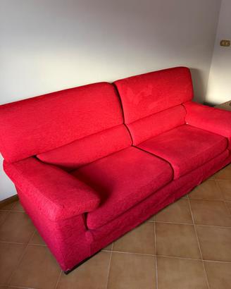 Divano rosso