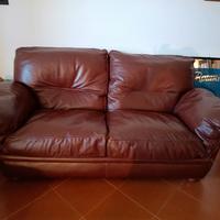 Divani e Poltrona in pelle FRAU