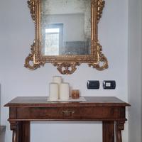 Consolle  primi dell'800 con specchiera Veneziana 