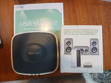 Synology usb station2+audio port+telecomando