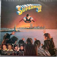 Superman II vinile 1a ed. 1980 OLOGRAMMATA VG+/VG+