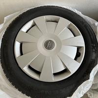 4 Gomme termiche 205/55/R16  complete di cerchio