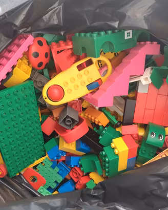 LOTTO Lego duplo ORIGINALI 10 kg!!!