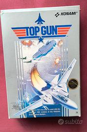 Nintendo NES Top Gun Konami Ita Originale Completo