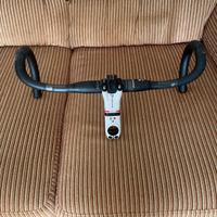 manubrio bontrager  carbonio