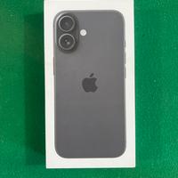 iPhone 16 256GB Nero – NUOVO, SIGILLATO