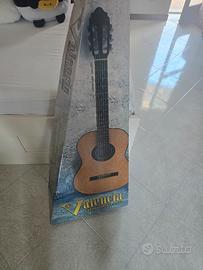 chitarra blu usata pochissimo 