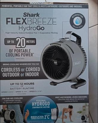 Ventilatore portatile Shark Flex Breeze HydroGo 
