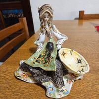 Statuetta in ceramica vintage S. Mola Cagliari