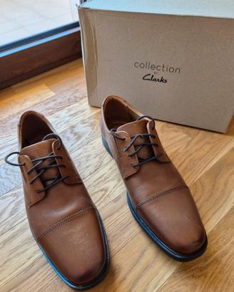 Clarks scarpa uomoTilden CapDark Tan Leather

