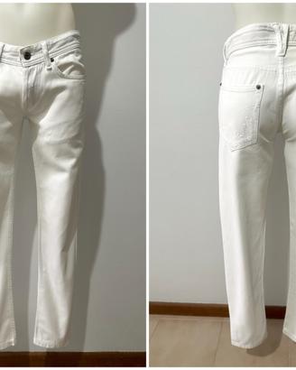 Jeans uomo D&G Dolce&Gabbana Bianco Taglia 31
