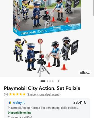 set multiplo polizia playmobil 