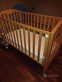 Lettino Foppapedretti con sponda a scomparsa