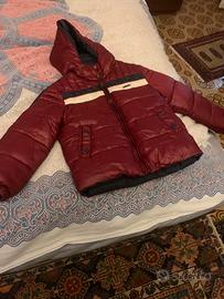 Piumino bimbo in double face