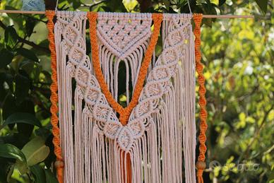 Arazzo da Parete in Macramè – Fatto a Mano 🧵