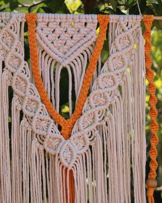 Arazzo da Parete in Macramè – Fatto a Mano 🧵
