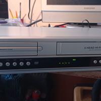 combo lettore DVD videoregistratore VHS Philips