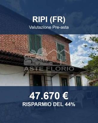 Immobile in asta di 205 m² con box auto a Ripi