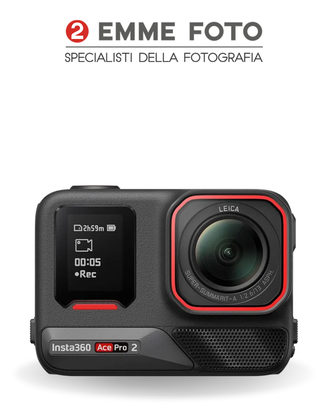 INSTA360 ACE PRO 2 con 2 batterie - NUOVO