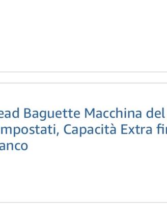 Macchina per il pane Moulinex