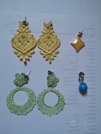 Orecchini bigiotteria donna