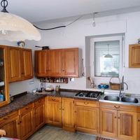 cucina in rovere anni 80