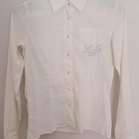 Camicetta bimba bianca Liu Jo bimba 100% cotone 