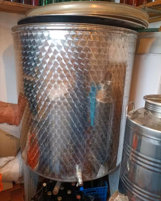 Serbatoio Olio Vino Inox Cordivari