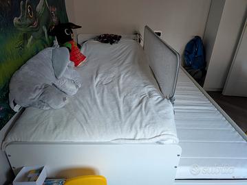 letto Ikea con letto estraibile+ materassi 