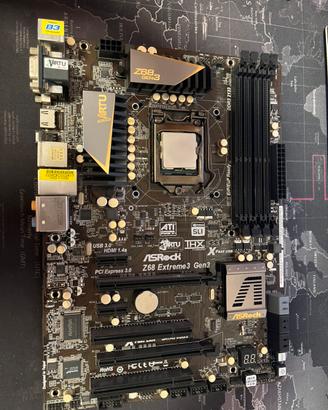 Asrock z68 extreme 3 gen 3 + intel i7 2600k