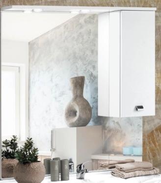 Specchiera bagno con pensile