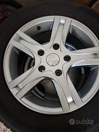 4 cerchi in lega marca eltex 215/65/r16 per fiat 