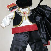 Carnevale vestito zorro