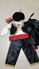 Carnevale vestito zorro