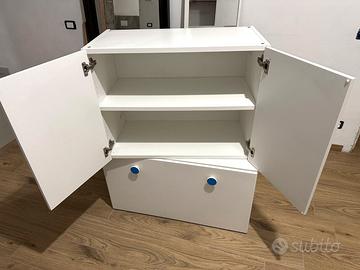 Panca porta giochi + pensile IKEA