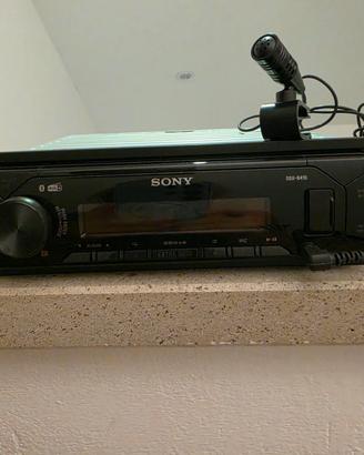 Radio SONY per auto con bluetooth e microfono 