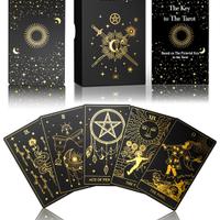 WJPC  carte tarocch d'oro (oro)