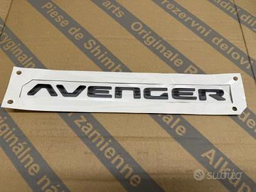 Logo Emblema Scritta AVENGER Originale Jeep
