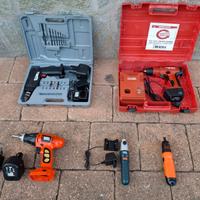 trapani avvitatori vari