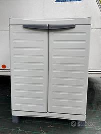 Mobiletti in plastica terrazzo/campeggio/garage