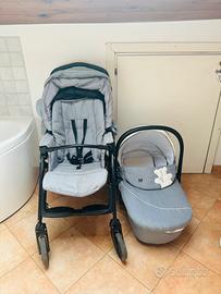 Passeggino + Navicella Grigio - Marca CAM