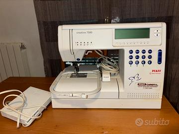 Ricamatrice pfaff creative 7560