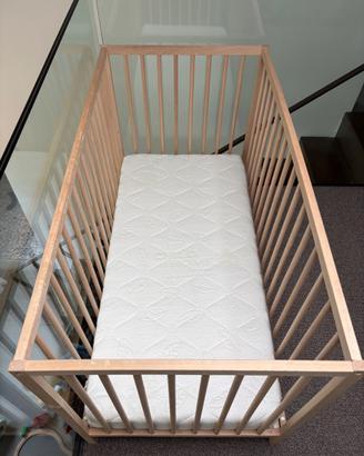 Lettino Ikea + materasso
