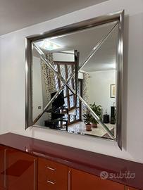 Specchio moderno grande design geometrico
